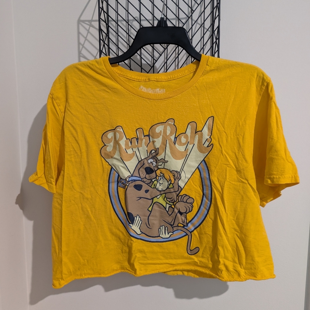 Scooby Doo Cropped Graphic Tee